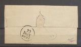 1827 Lettre Cursive double 82 Châtenois/Neuf Château PD (82) Ind 22 X1276