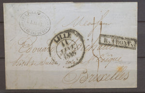 1848 R.Front Double-Cachet + Cachet N°13 Lille Prix 30€ X1286