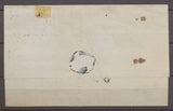 1855 Lettre de Livorno 3 Cachet à Date d'Entrées en France X1290