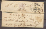 1830 Lettre du 2 Septembre 1830 de Weymouth à Southampton X1295