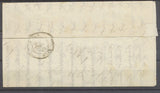 1843 Lettre Cachet St Rambert Type 14 + Taxe Locale 3 Rare AIN(1) X1301