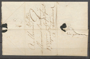 Lettre du 1 Juin 1711 du Directeur des Postes de Charlemont et Givet X1304