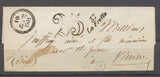 1851 Lettre Cursive 37 La Frette PD ISERE(37) Ind 17 X1321