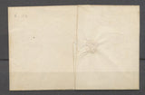1848 Lettre Marque Cursive 40 Josnes + CAD T15 MER (40) Indice 13 X1324