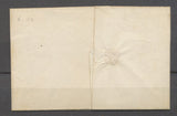 1848 Lettre Marque Cursive 40 Josnes + CAD T15 MER (40) Indice 13 X1324