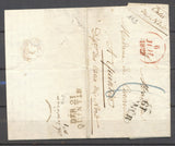 1829 Lettre Marque Linéaire DEB.21/QUINTIN COTES DU NORD(21) Ind 19 X1402