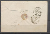 1862 enveloppe CàD Lus-la-Croix-Haute type 22 perlé PC.3746 EURE(25) X1406