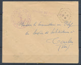 1941 Env. SERVICE A LA MER Obl. BATIMENT DE LIGNE/STRASBOURG, TB X1471