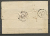 1830 Lettre Marque P66P MULHAUSEN 50*10mm HAUT-RHIN(66). TB. Ind 14 X1513