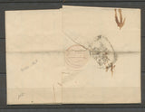 1828 Lettre Marque 66 MULHAUSEN 41*11mm HAUT-RHIN(66). TB X1514