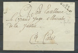 1792-13 Lettre Marque Linéaire 66 Delle en Franchise HAUT-RHIN(66) X1547