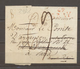 1818 Lettre Déboursé DEB 66/BEFFORT 31*10mm HAUT-RHIN(66) Superbe. X1568