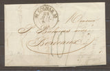 1832 Lettre CAD T12 1 fleuron COLMAR HAUT-RHIN(66) TB. X1614