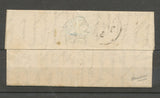 1830 Lettre Cursive 52 Neuviller en noir MEURTHE(52). Superbe Ind 16 X1635