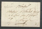 1824 Lettre Marque Linéaire 52 Château-Sallins MEURTHE(52) X1700