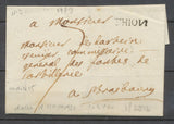 1779 Lettre Lenain N°3 THION (N à l'envers) MOSELLE(55). Superbe X1719