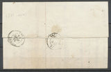 1854 Lettre N°10 25c bleu + CAD Type 13 LANDIVISIAU FINISTERE(28) RARE X1773