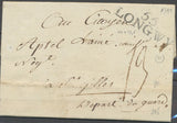 1799 Lettre Marque 55 LONGWY 44*13,5mm MOSELLE(55) TB. X1823