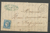 1872 Lettre N°60 GC 4494 Bormes VAR(78) Ind 10 cote 60€ X1941