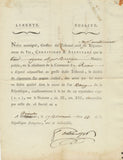 1804 Lettre Marque Linéaire 78 Brignolles VAR(78) 33*9. Texte superbe. X1988