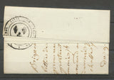 1819 Lettre Marque Linéaire 78 Brignolles VAR(78) 44*12 + sceau au dos X1989
