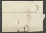 1824 Lettre Marque Linéaire 78 Le Luc. en Noir VAR(78)  25*9mm X2036