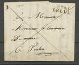 1824 Lettre Marque Linéaire P78P Le Luc en Noir VAR(78)  23*8mm X2039