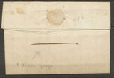 1815 Lettre Marque Linéaire PORTS PAYES BORDEAUX GIRONDE(32) Ind 16 X2085