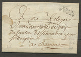 1798 Lettre Marque Linéaire P25P Nyons DROME(25) 24*7 Ind 13. Sup X2087