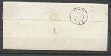 1849 Lettre Cursive 1 Poncin + Cernon T13 PD AIN(1) Ind 11. Superbe X2097