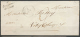 1848 Lettre Cursive 9 Dampierre-de-l'Aube PD AUBE(9) Ind15 . Superbe X2103