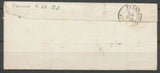 1848 Lettre Cursive 9 Dampierre-de-l'Aube PD AUBE(9) Ind15 . Superbe X2103