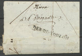 1802 Lettre MARQUE LINEAIRE Deb De Toulon VAR(78) Ind 16 X2111