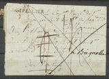1802 Lettre MARQUE LINEAIRE Deb De Toulon VAR(78) Ind 16 X2111