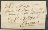 1816 Lettre Marque Linéaire DEB.46/Mende LOZERE(45) Ind 19. X2114