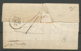 1830 Lettre Marque Linéaire P62P Besse PUY DE DOME(62) Indice 18. Superbe X2140