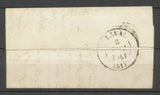 1843 Lettre Marque Cursive 71 Brulon PD SARTHE(71) Indice 15. Superbe X2171