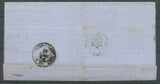 1864 Lettre GC2780 + CAD Pancey T22 HAUTE-MARNE(50) Indice 17. Superbe X2208