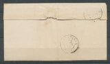1857 Lettre PC2719 + CAD Romenay T22 SAÔNE-ET-LOIRE(70) Indice 15 X2211