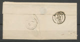 1866 Lettre GC674 + CAD Bulles T22 OISE(58) Indice 14. Superbe X2227