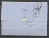 1880 Lettre CàD Salernes T.17 sur Timbre Sage N°90 VAR(78) X2272