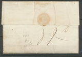 1822 Lettre Marque Linéaire P48P St Hillaire du Harcouet MANCHE(48) X2324