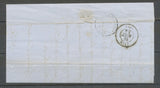 1854 Lettre Petit Chiffre St Rambert PC.3257 + CAD Type 14 AIN(1). TB. X2430