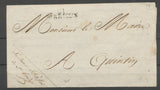 1815 Lettre Marque Linéaire 21 St Brieux COTES DU NORD(21) Indice 7 X2449