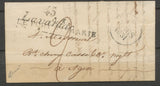 1831 Lettre Cursive 45 LAVARDAC + 45 LE PORT Ste MARIE LOT&GARONNE X2467