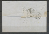 1849 Lettre Cursive 71/La Suze-S-Sarthe + CAD T14 FOUILLETOURTE SARTHE(71) X2560