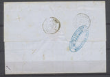 1855 Lettre N°14 Pbl PC2725 GRAND CAD T13 ROQUEMAURE GARD(29) TTB X2629