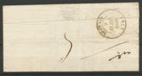 1838 Lettre PP rouge + CAD N°4325 B. DE LA MAISON DU ROI Rouge Superbe X2662
