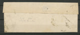 1868 Lettre 10c en local Obl Lettre Bâton G CAD 1520 PARIS SEINE&PARIS(60) X2692