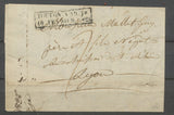 1828 Lettre Cachet D'essai TOULON 10 Fevrier 1828 TB. Indice 23. X2719